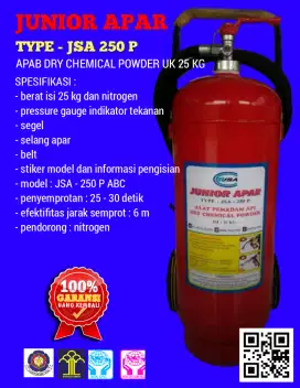 TABUNG APAR POWDER UK 25 KG HARGA DISTRIBUTOR