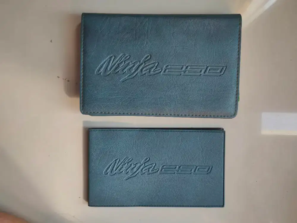 Buku pedoman pemilik dan buku service Ninja 250 original