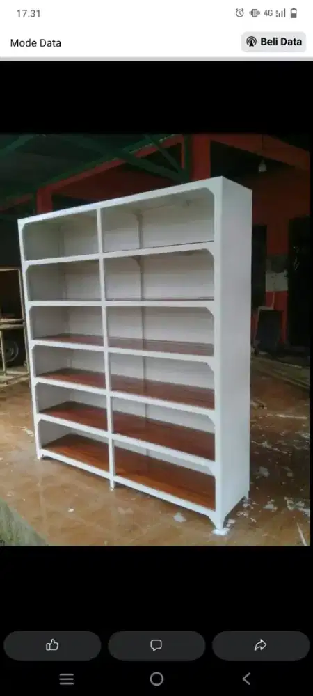 Rak toko rak sayuran