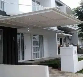 Kanopi atap alderon, spandek, solarflat, dll..