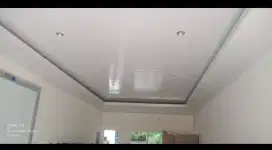 plafon gypsum , PVC dan partisi gispum