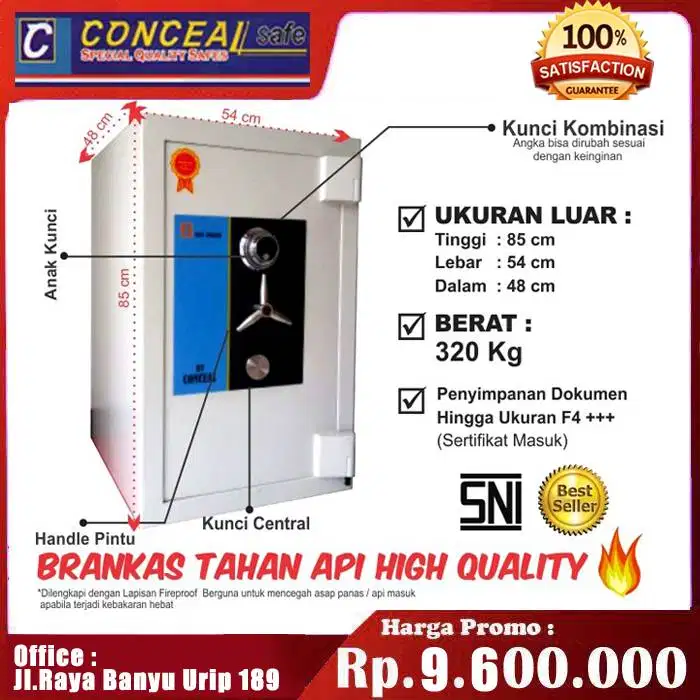 Brankas Zigler Digital lemari besi tahan bongkar tahan api st