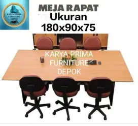 Meja Rapat 180x90x75 cocok ruangan kantor anda, 1.400.000 free ongkir.