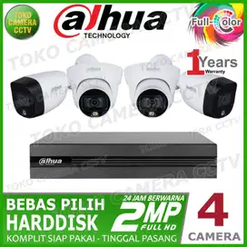 CCTV FULL COLOR MURAH 2MP (BERWARNA 24 JAM)