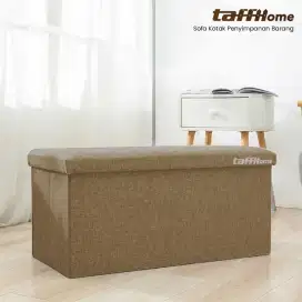 taffhome sofa kotak penyimpanan barang foldable storage container