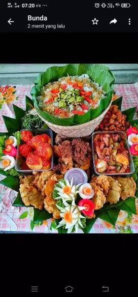 Nasi liwet komplit