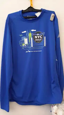 Baju/kaos olahraga/Jersey new balance ori edisi maraton (limited)