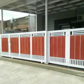 1102 jual pagar rumah minimalis grc murah