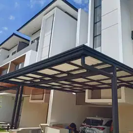 Canopy Solarflat, canopy alderon, canopy kaca, canopy bjringan spandek