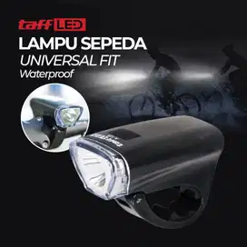 Lampu Depan Sepeda LED Universal Fit Waterproof Anti Air Lamp Bike A12