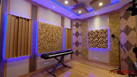 Interior Akustik Tipe Pro | Interior Studio Musik Entertaiment  Room