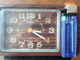 Jam weker alarm Lorus transistor lawas