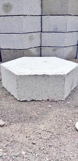 Paving block segi enam polos