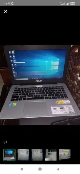 Laptop ASUS A455L core i5 nvidia