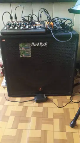 Ampli keyboard hardrock JC550 Original 15 +tweeter (upgrade trafo 15A)