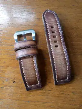 Leather strap vintage lug 22mm