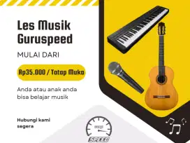 Guru Les Gitar Piano Keyboard Vokal Kursus Musik Surabaya Sidoarjo