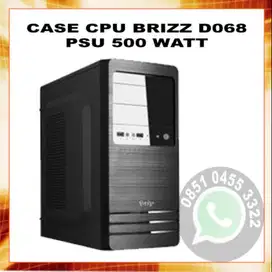Case Casing CPU Brizz ATX D068 plus PSU 500W