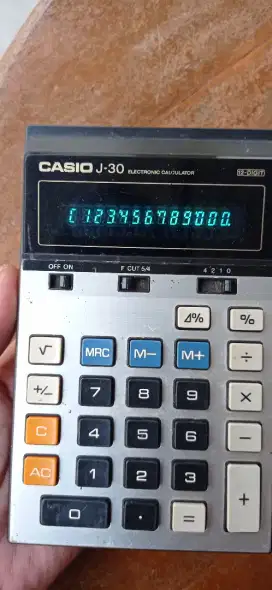 Kalkulator Casio J30 not calculator Sharp antik lawas