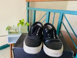 sepatu vans bw leather suede original