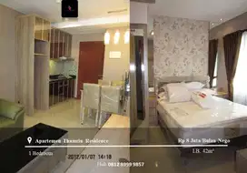 Sewa Apartement Thamrin Residence Middle Floor Type L 1BR Full Furnish