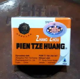 Pien tze huang original obat pengering luka operasi ecer 3 kapsul
