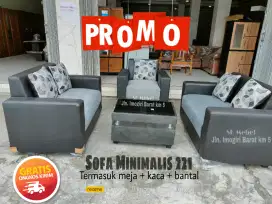 Promo Sofa 221 Minimalis Modern - Ready Siap kirim - Gratis Ongkir