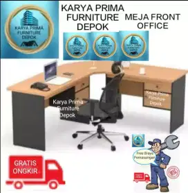MEJA FRONT OFFICE  KUAT DAN AWET SPESIAL 1.950.000 FREE ONGKIR,  COD.