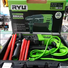 Mesin Bor Rotary Hammer Drill 26mm - RYU RRH26