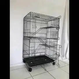 Kandang kucing anjing kelinci BEST SELLER  3 tingkat