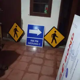 Rambu lalu lintas,plang papan nama murah