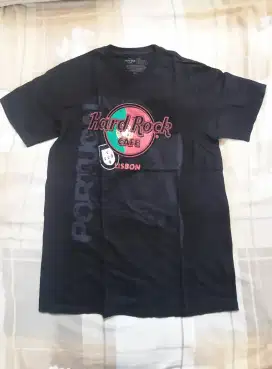 Kaos HRC (Hard Rock Cafe) LISBON Original dari Portugal Uk. M Dewasa