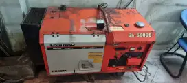 Dijual Genset Kubota LOWBOY GL6500S JARANG PAKAI