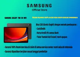 Bisa COD Samsung Tab S9 Wifi 128GB Cash,Tukar Tambah dan Cicilan 0%