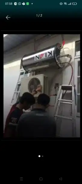 Water heater tanpa listrik