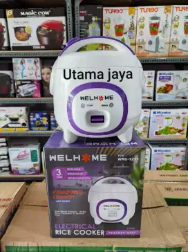 RICE COOKER KECIL 1,2L MERK WELHOME BARANG BARU