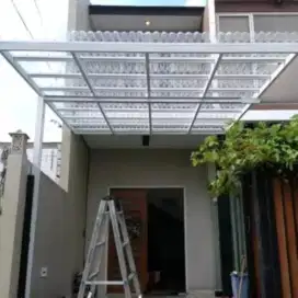 Kanopi garasi mobil/karpot atap solartuff (150)