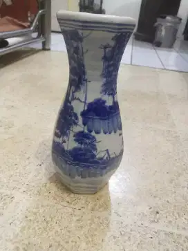 Vas Bunga keramik Jadul