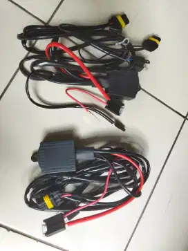 Kabel relay set lampu HID H4 mobil