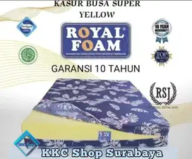 Kasur busa Royal Foam Platinum Yellow garansi 10th