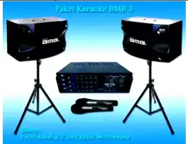 Paket karaoke Bmb asli
