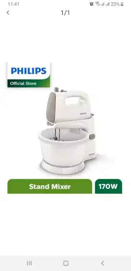 Philips  stand mixer HR1559/50