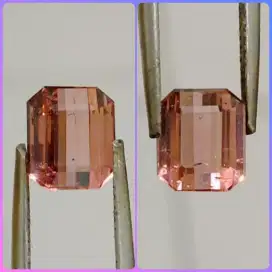 Natural Padparadscha Tourmaline 4.27Ct Sertipikat Notreated Rare Gems