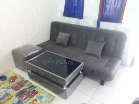 Sofa minimalis | meja | pup stool kotak