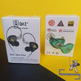 Headset QKZ AK6 Plus HiFi Audio Wired

Earphones Dynamic Subwoofer