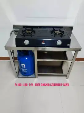 MEJA DAPUR STAINLESS