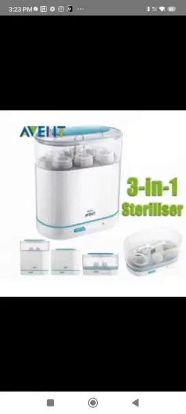 Avent Phillips Sterile botol 3in1