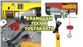 (KRANGGAN TEKNIK)katrol listrik 1 ton electric hoist 1000 kg