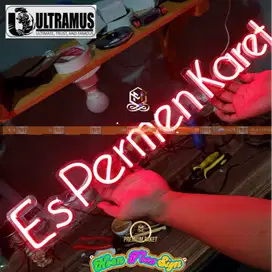 Custom Neon Light Nama & Logo / Neon Sign / Neon Flex Custom Premium