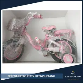 SEPEDA HELLO KITTY LICENCI JEPANG